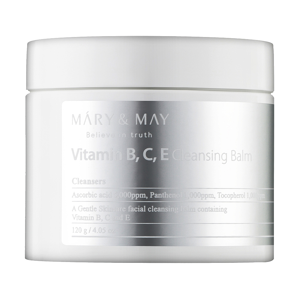 Уцінка! Очищувальний бальзам для обличчя Mary &amp; May Vitamine B,C,E Cleansing Balm, 120 г
