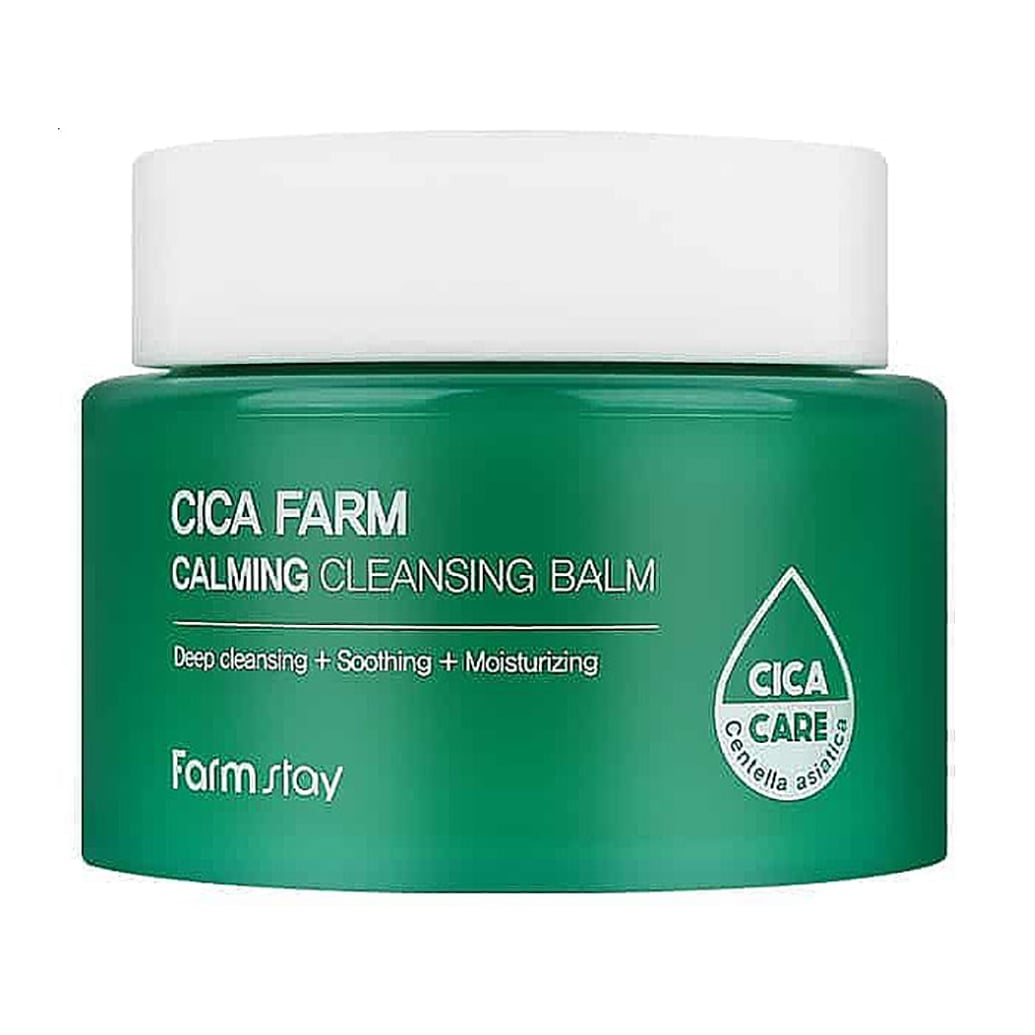 Уцінка! Очищувальний бальзам для вмивання FarmStay Cica Farm Calming Cleansing Balm, 95 мл